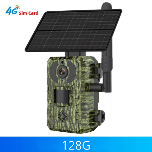 Caméra de Chasse 4G 4MP Solaire Étanche