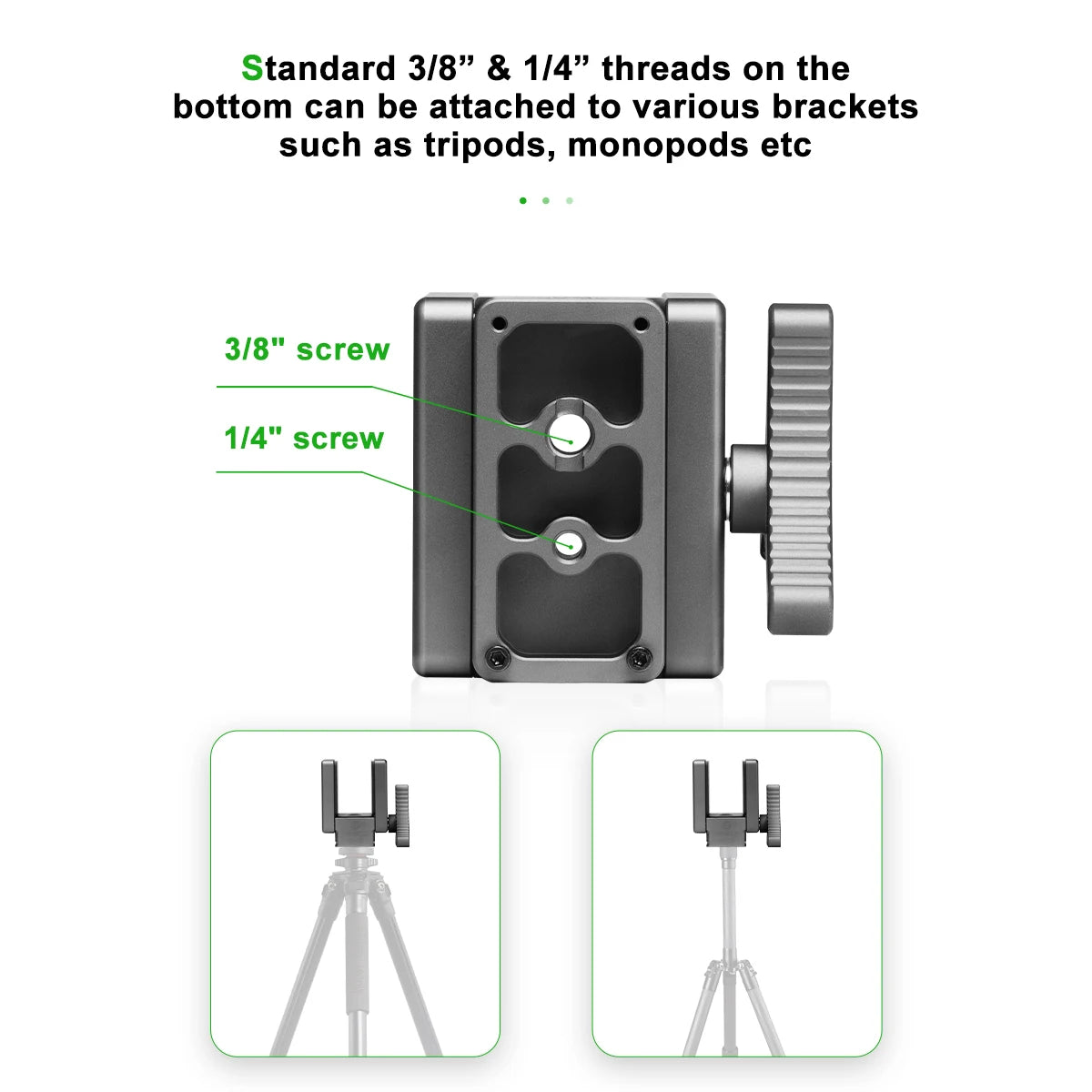 Support de Serrage Aluminium FANAUE pour Trépied