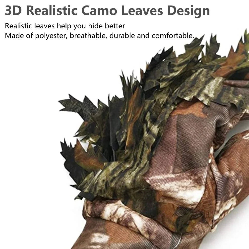 Gants camouflés 3D furtifs