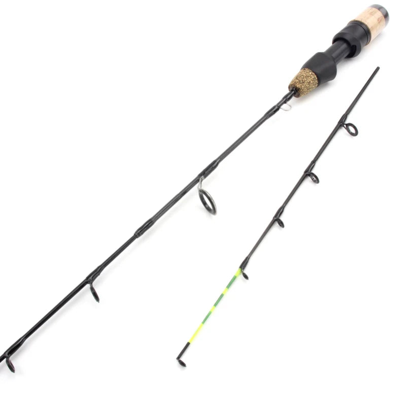 Canne à pêche hiver 60 cm carbone