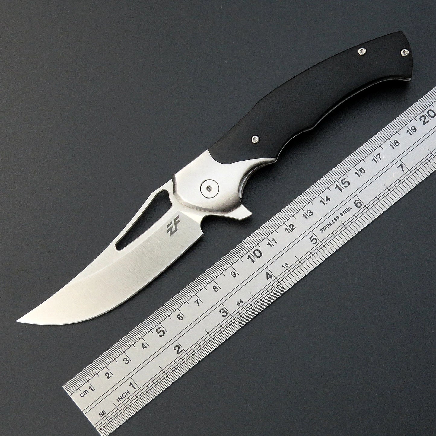 Couteau Pliant Chasse EF7 Acier K110 Polyvalent