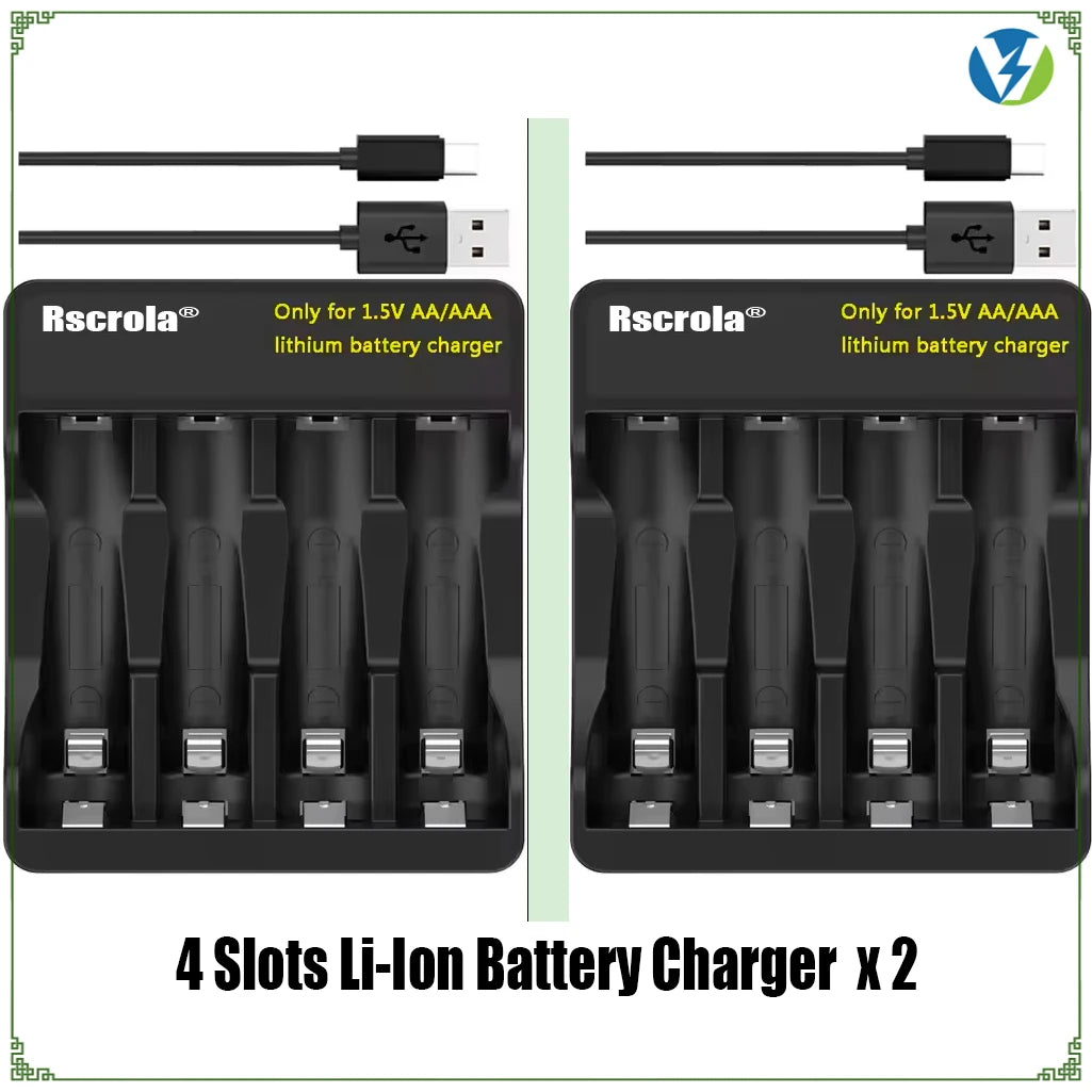 Batteries lithium AA AAA Rechargeables Rapides