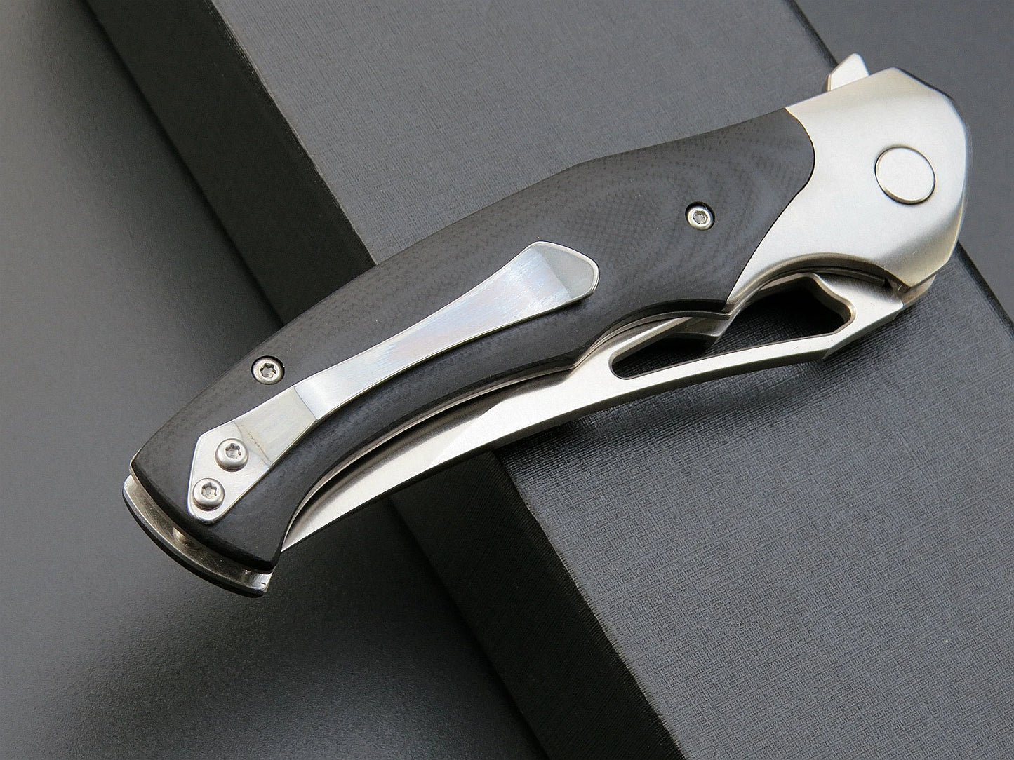 Couteau Pliant Chasse EF7 Acier K110 Polyvalent
