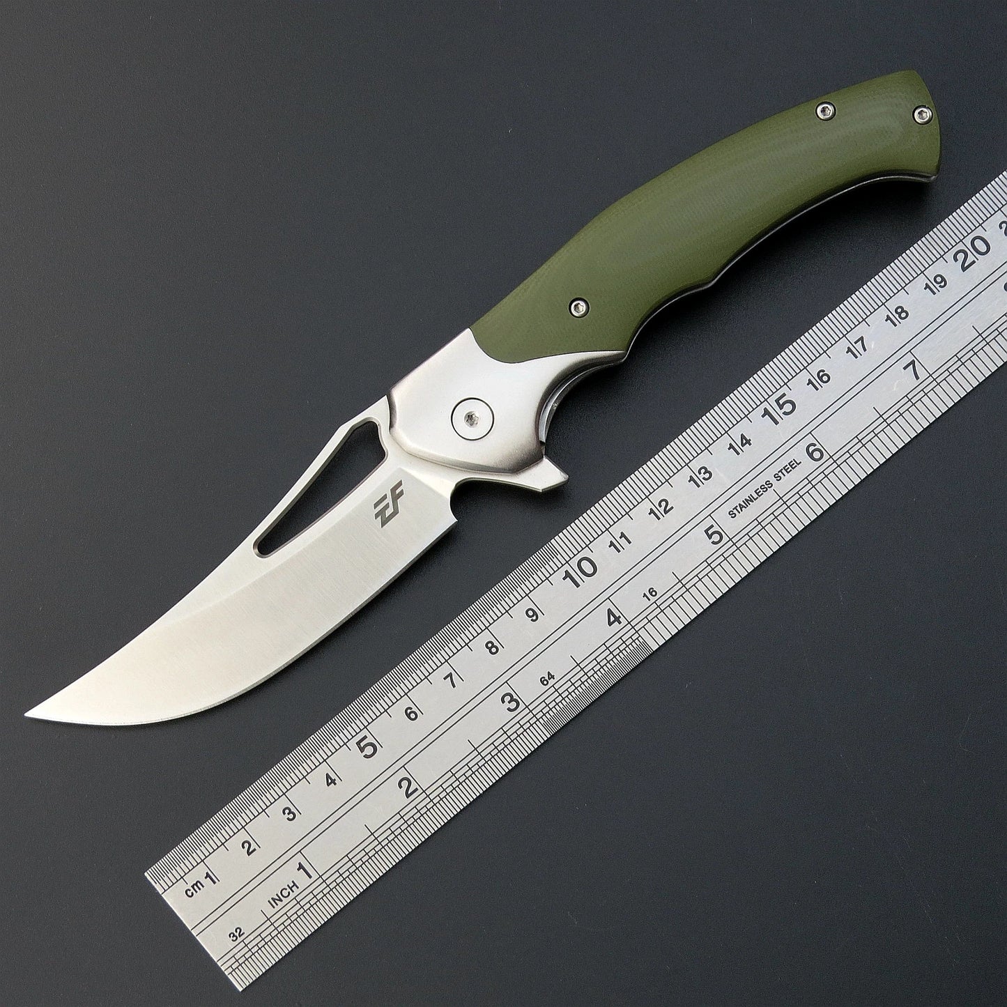 Couteau Pliant Chasse EF7 Acier K110 Polyvalent
