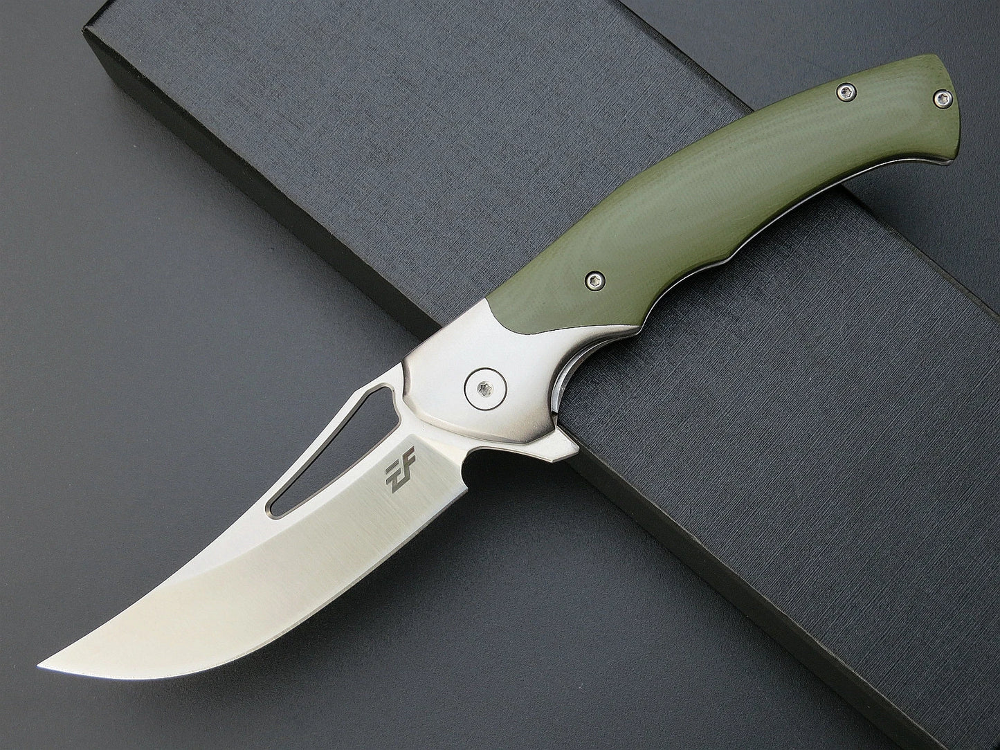 Couteau Pliant Chasse EF7 Acier K110 Polyvalent