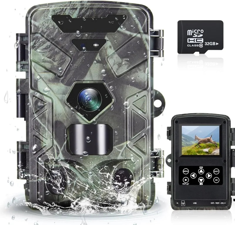 Caméra Nature 24MP 2.7K Vision Nocturne