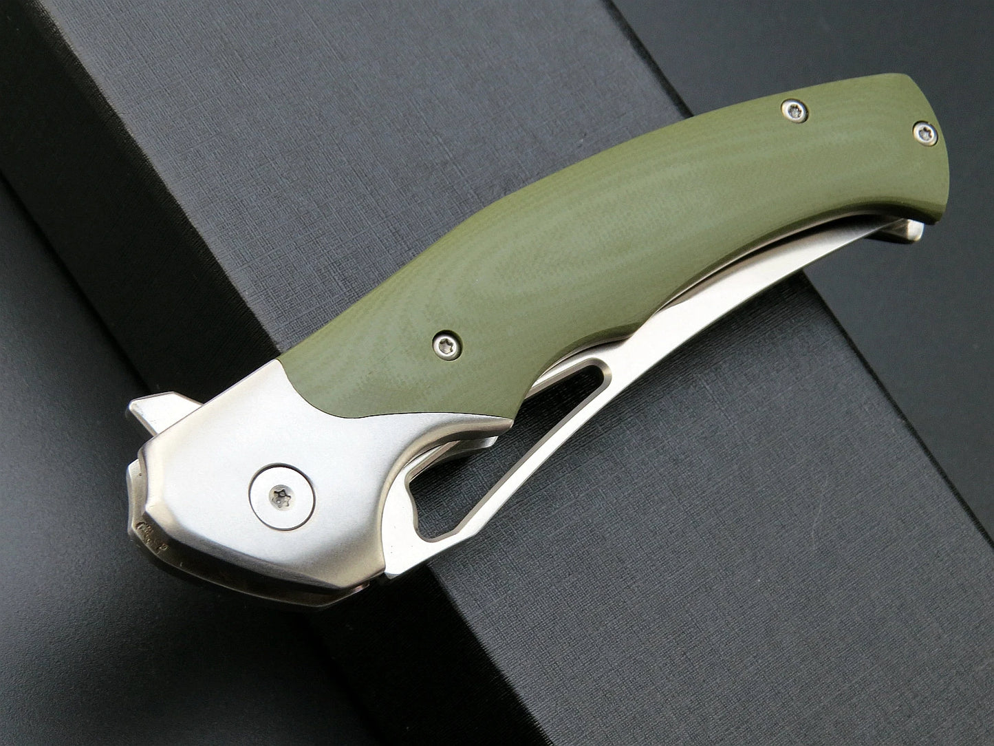 Couteau Pliant Chasse EF7 Acier K110 Polyvalent