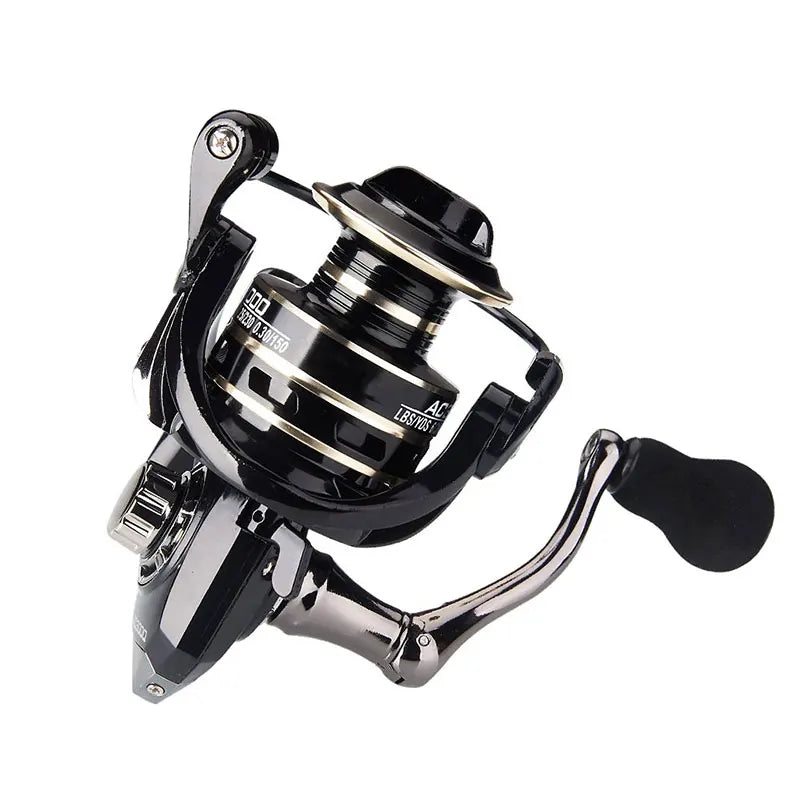 Moulinet métal rapide 5.2:1 pêche