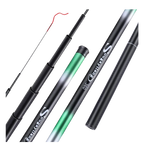 Long and lightweight telescopic fishing rod 