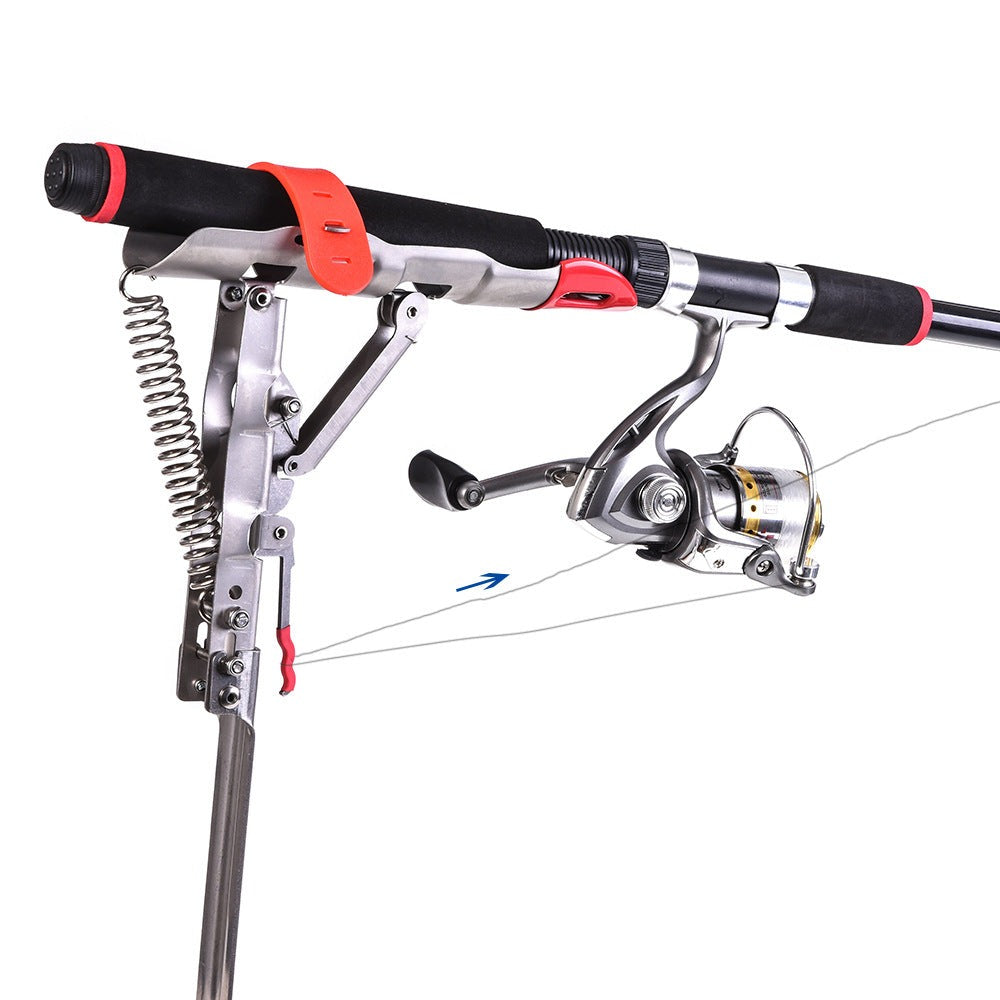 Support de canne à pêche automatique pliable