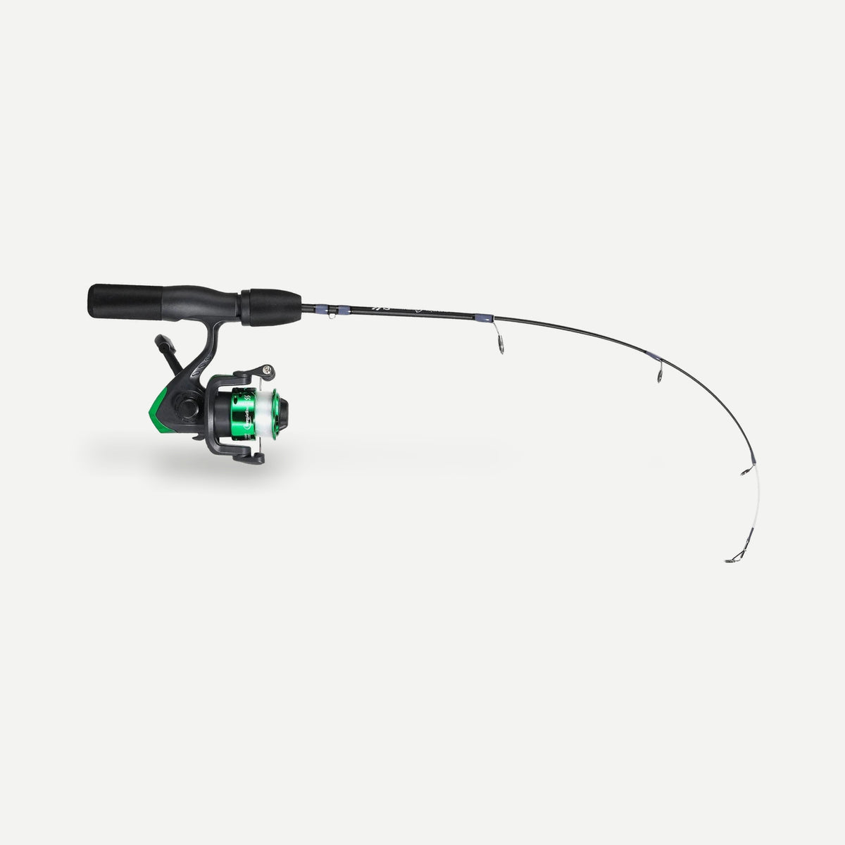 Ensemble canne à glace + moulinet Sougayilang – 63, 66 ou 68 cm – 63 cm noir