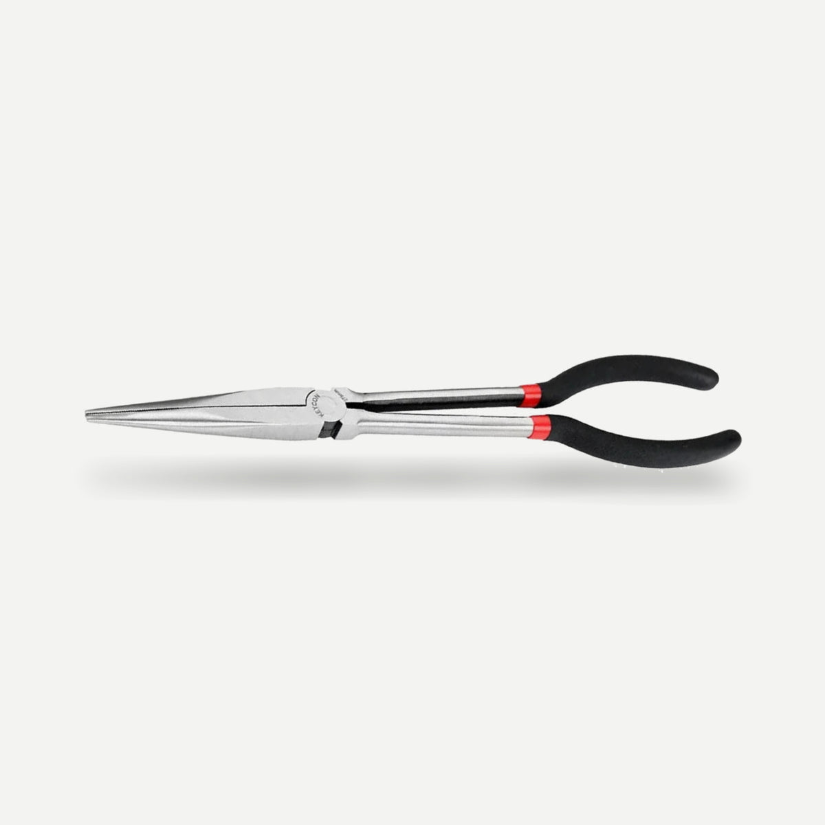 Pince à bec long acier carbone – manche antidérapant – Acier carbone