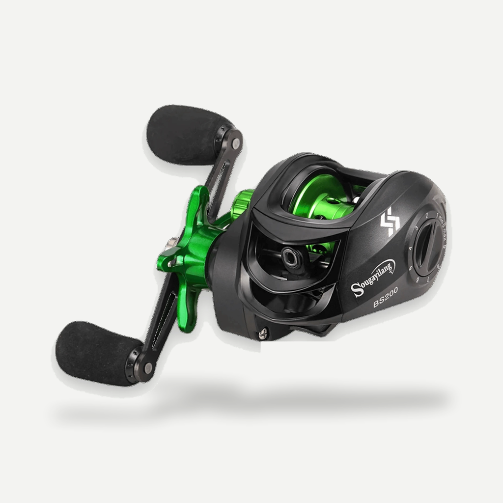 Moulinet baitcasting Sougayilang BS 7,2:1 – traînée 10 kg