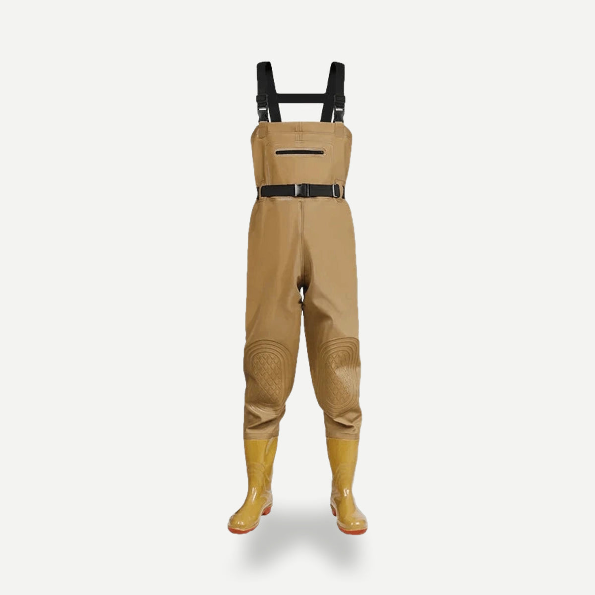 Bottes-pantalon PVC avec bottes intégrées – jaune, vert ou noir – Jaune