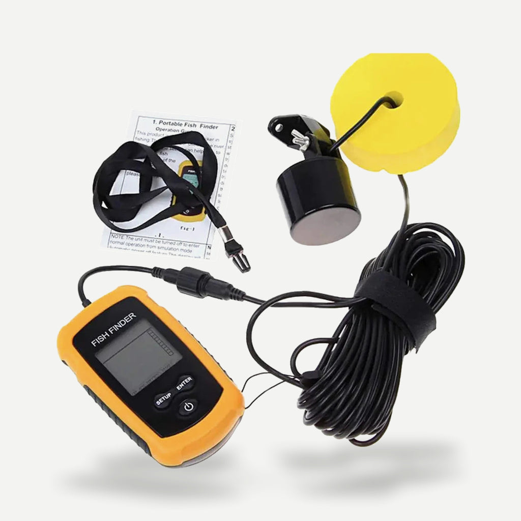 Détecteur de poissons portable sonar 45° – lac et mer