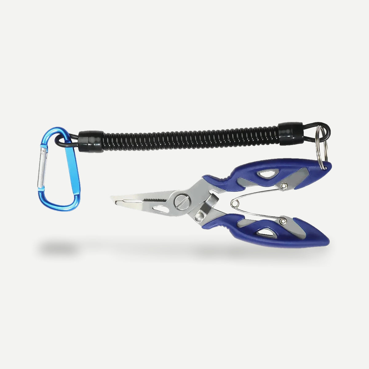 Pince multifonction pêche pro avec cordon spiralé