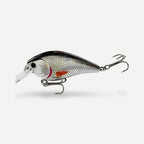 Crankbait squarebill sonore 6 cm, 9,4 g – Vairon Argenté Naturel