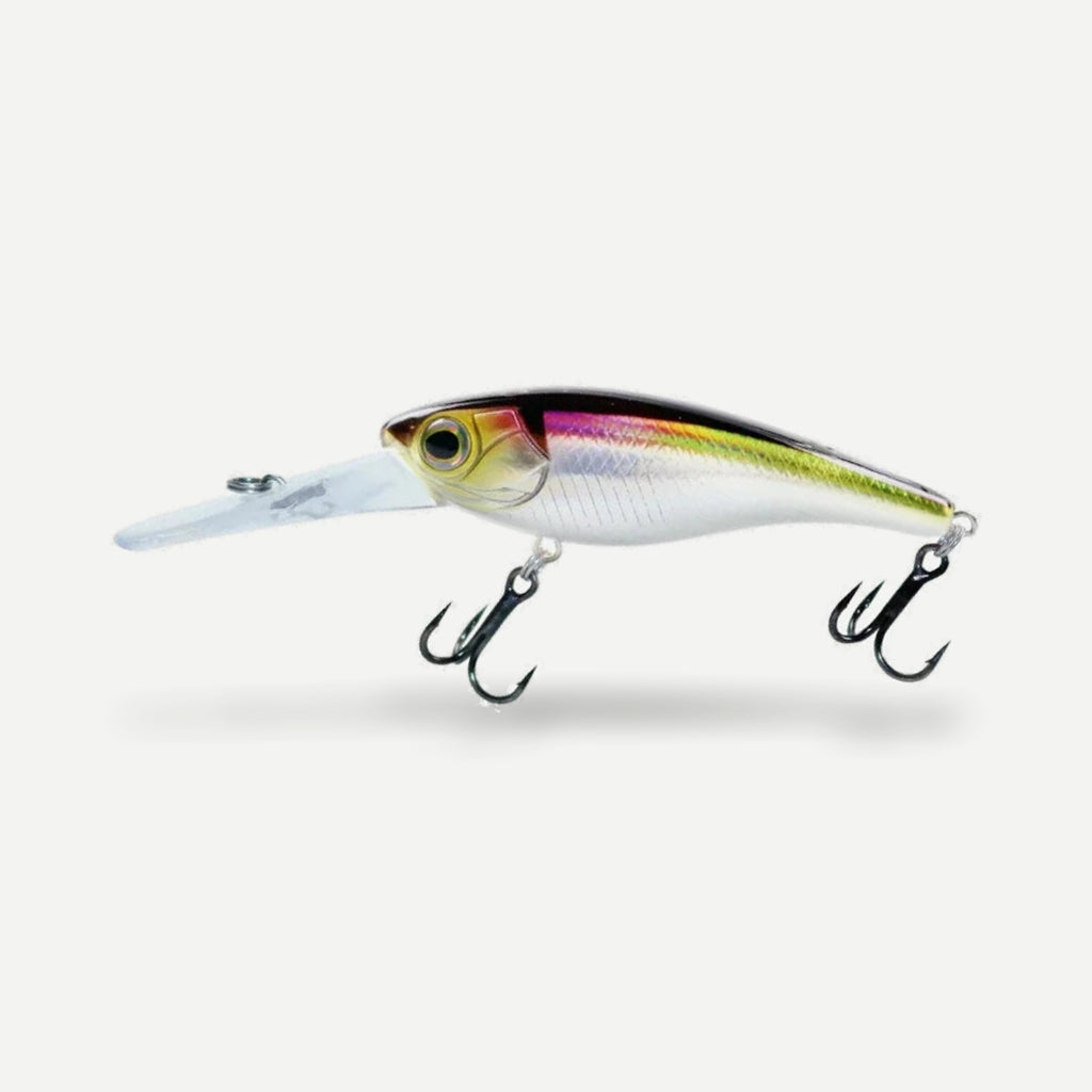 Jerkbait minnow suspendu 6 cm, 6 g – Vairon Naturel Nacré