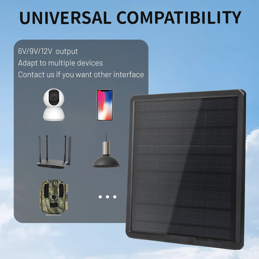 Pack alimentation solaire caméra 4G