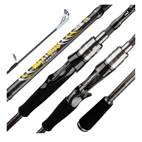 MAXIMUS carbon travel baitcasting rod