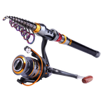 Combo Telescopic Rod Portable Reel
