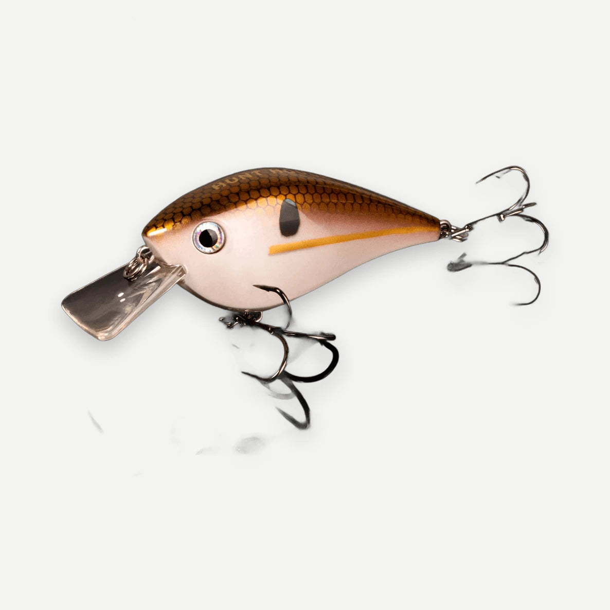 Crankbait squarebill flottant 6,5 cm, 16,5 g – Alose Naturelle