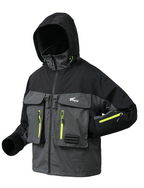 Waterproof and breathable fishing jacket