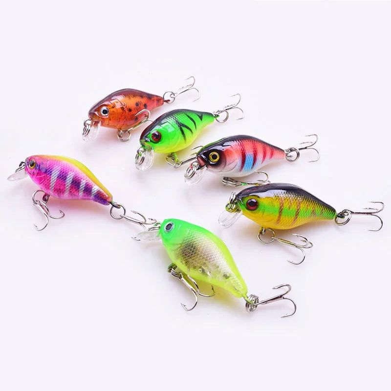 45mm 4g Plastic Lure Minnow Professional Fishing