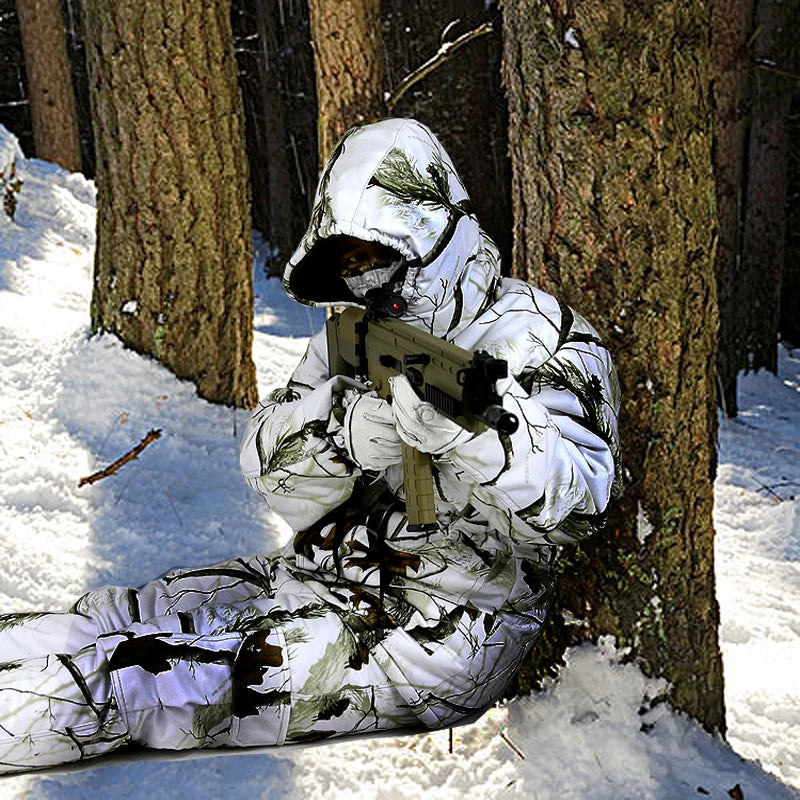 Bionic Camouflage Winter Hunting Outfit