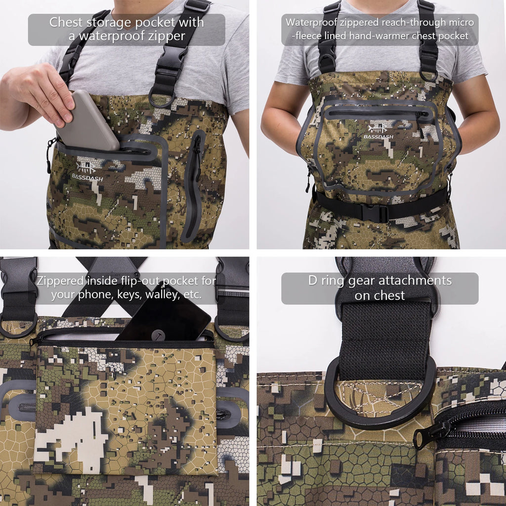 Cuissardes de chasse et pêche durables