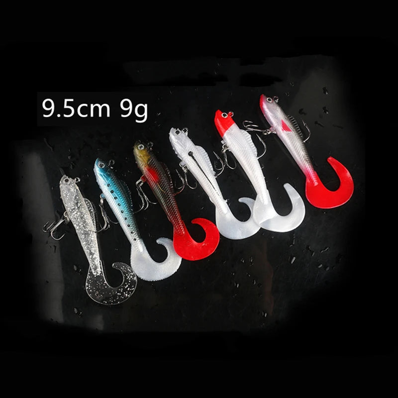 Tête de Plomb 9.5g Leurre Silicone 9.5cm