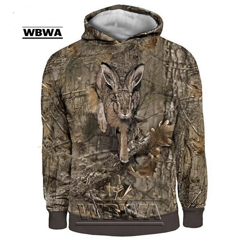 Hoodie Camo Animaux