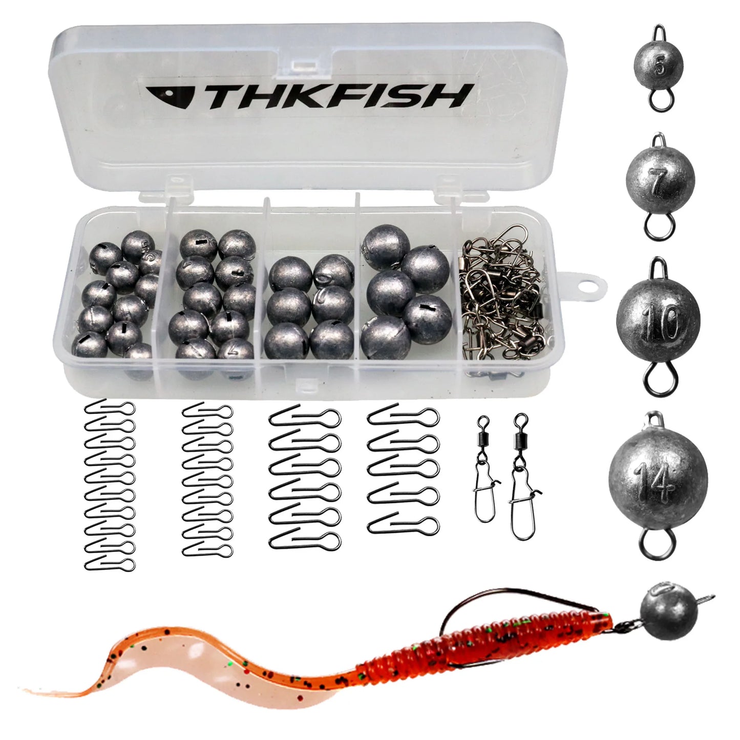 Kit plombs pêche 5 à 20 g
