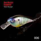 Crankbait Squarebill Flottant 65mm 16,5g