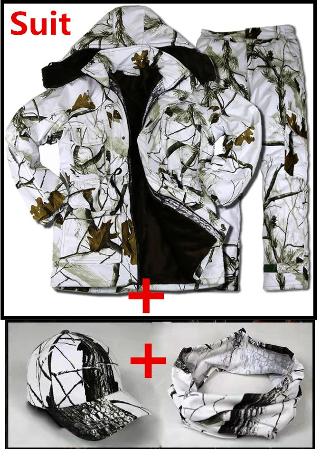 Bionic Camouflage Winter Hunting Outfit