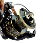 Carp Fishing Reel with Reinforced Metal Spool