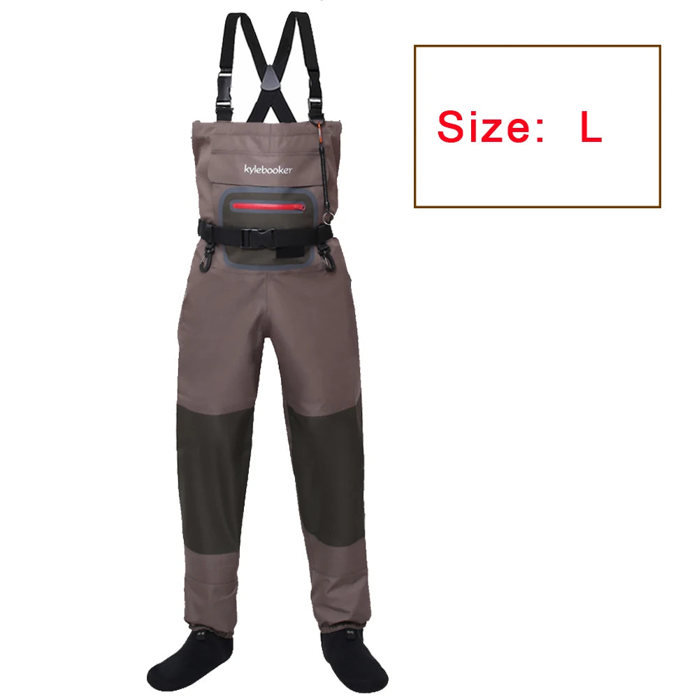 Cuissardes de pêche confortables hommes femmes