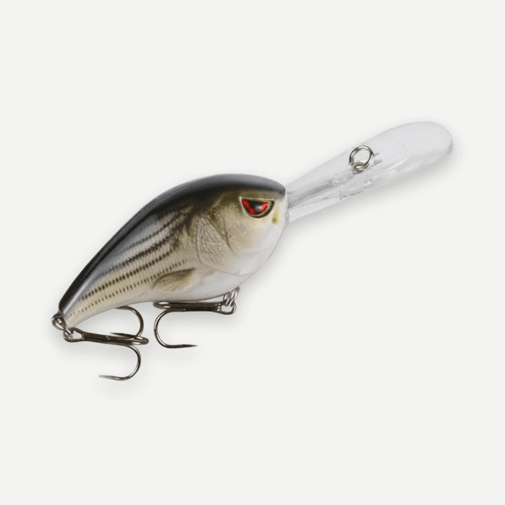 Wobbler articulé flottant grande profondeur 12,5 cm – Vairon Argenté