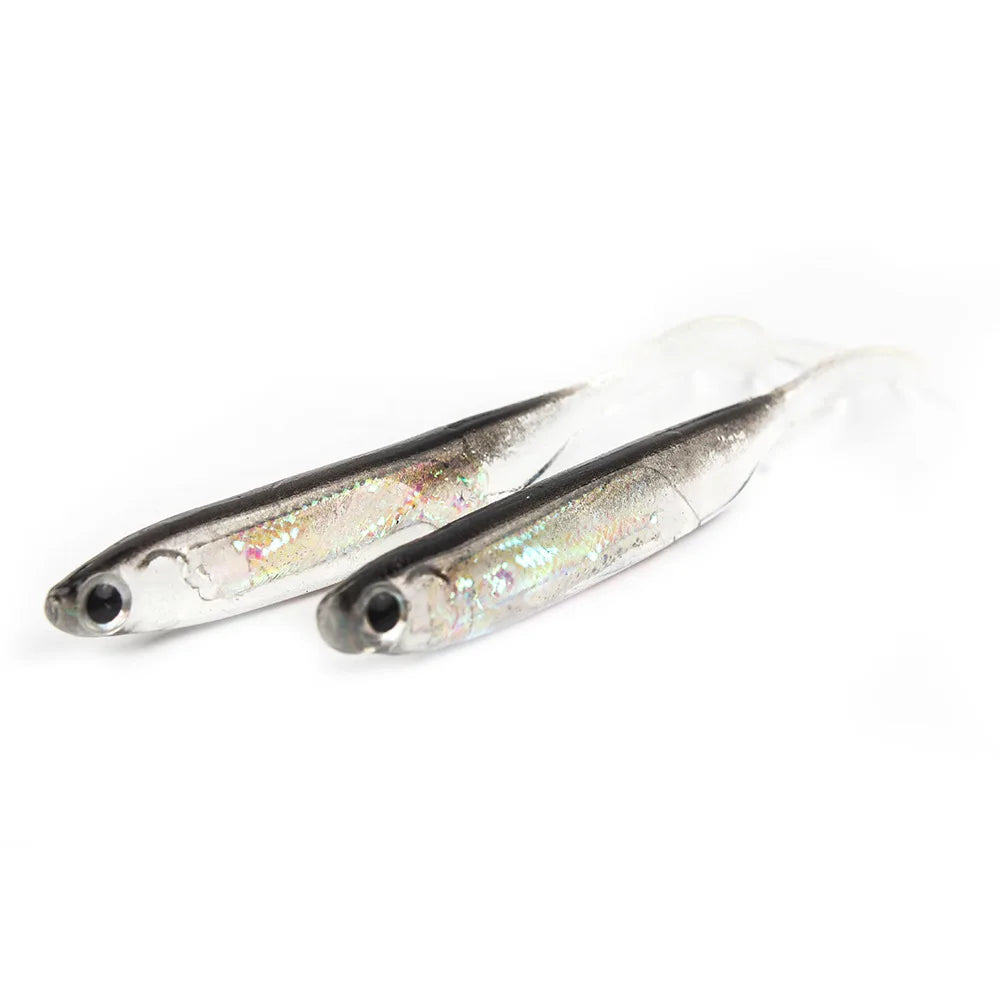Leurres souples truite/perche 7 cm pratiques