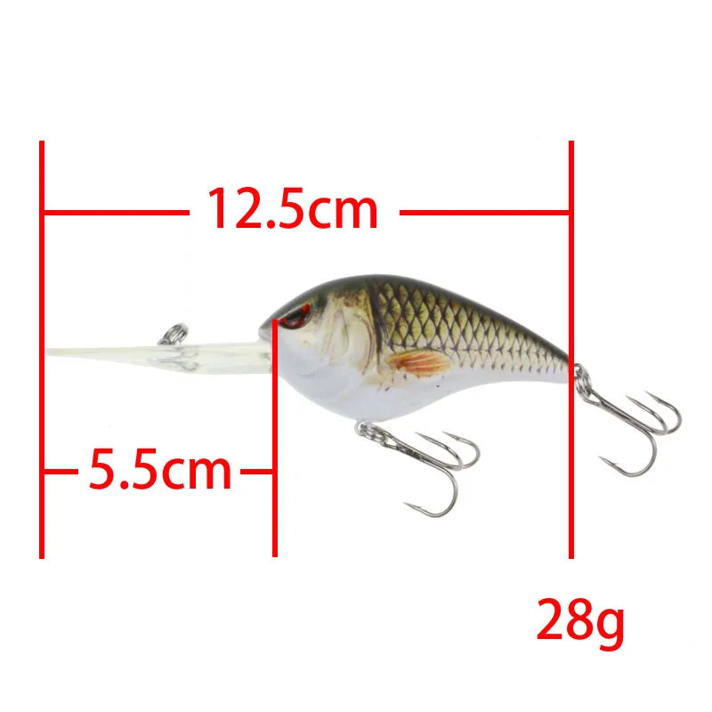 Wobbler Articulé Flottant Grande Profondeur