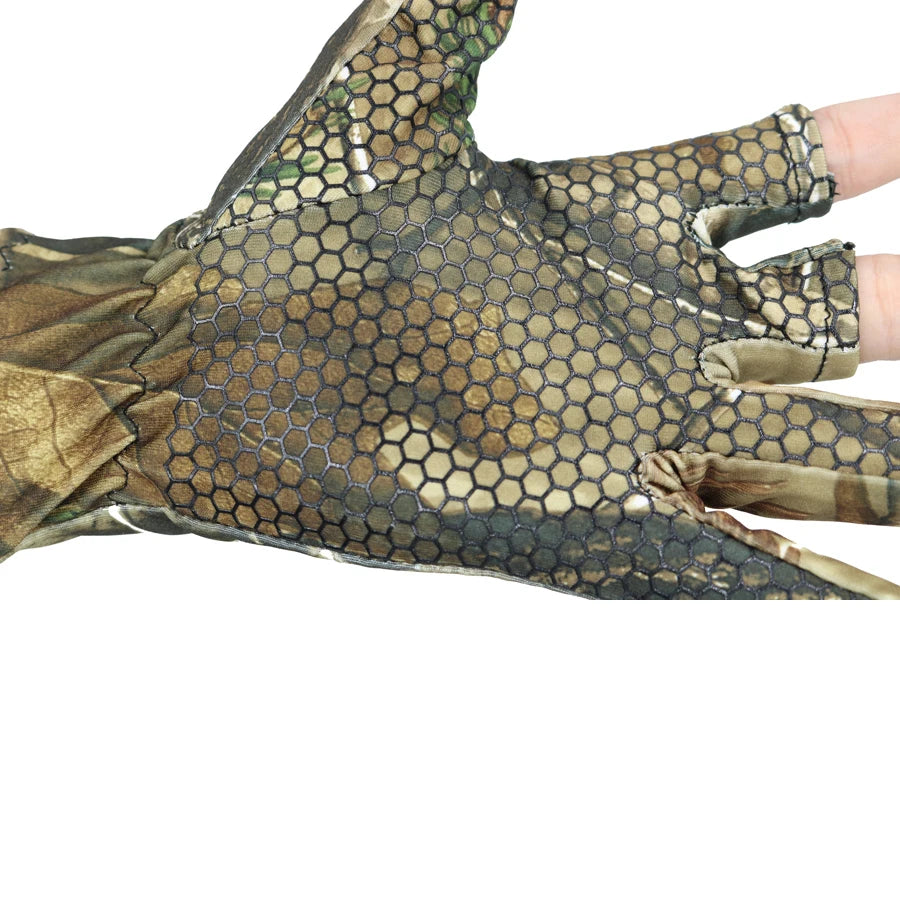 Fingerless Camo Gloves