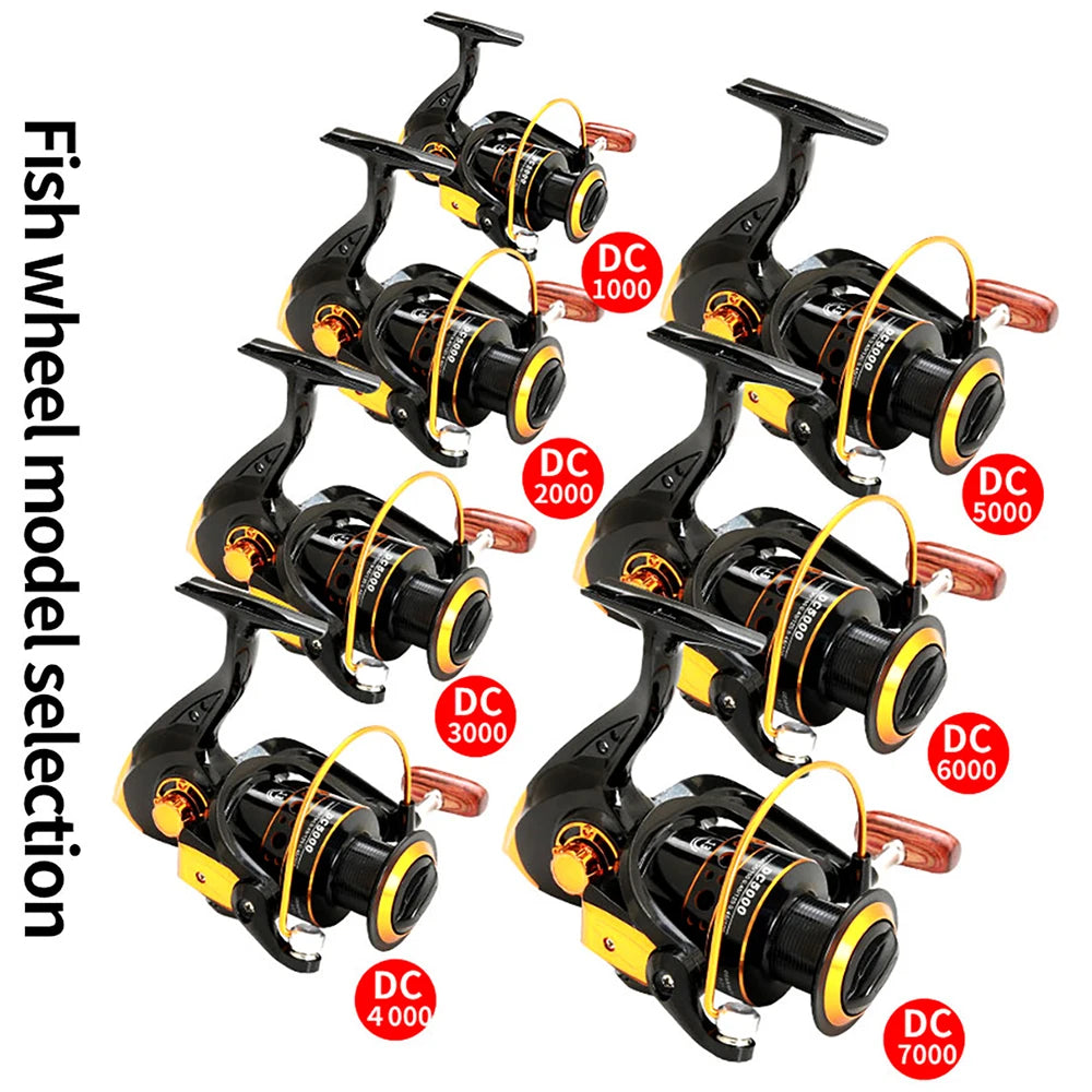 Carp Reel with Powerful Metal Spool