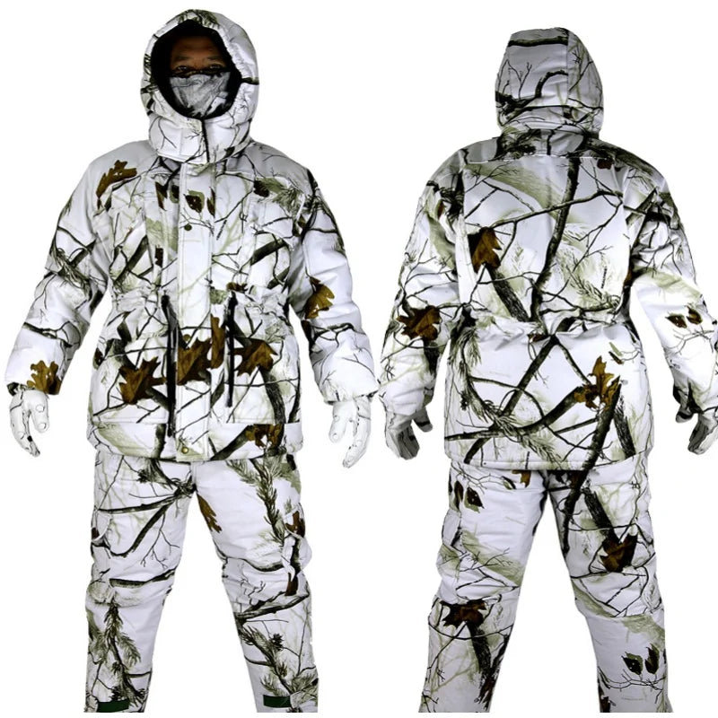 Bionic Camouflage Winter Hunting Outfit