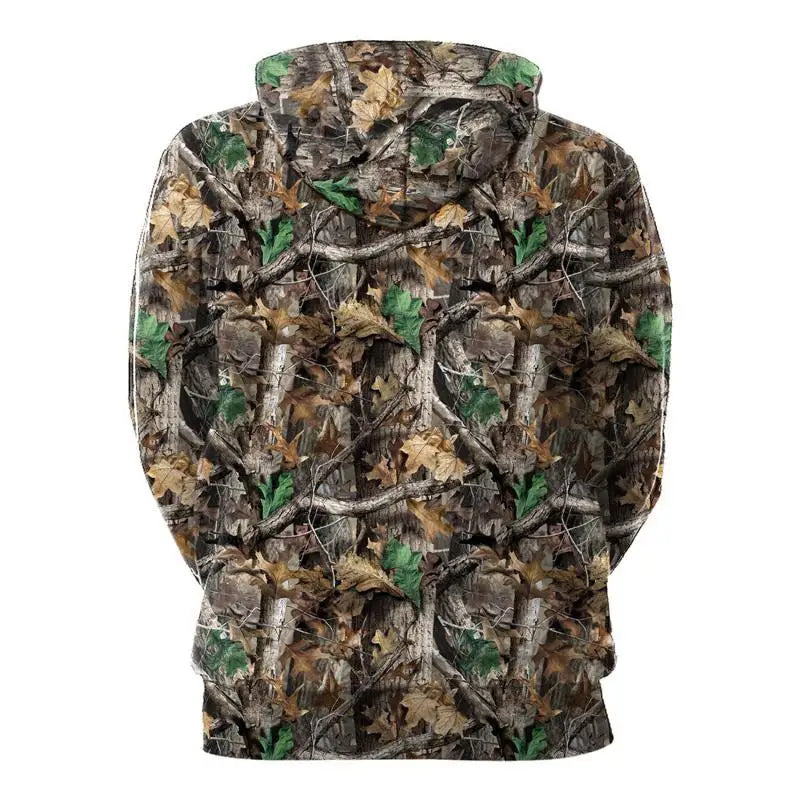 Hoodie Feuilles Camo 3D