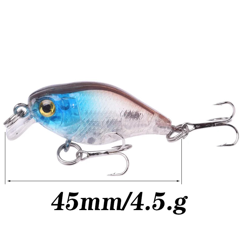 Leurre Plastique 45mm 4g Méné Pêche Pro