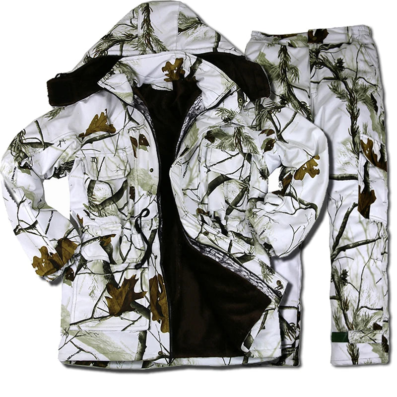 Bionic Camouflage Winter Hunting Outfit