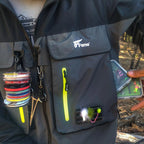 Waterproof and breathable fishing jacket