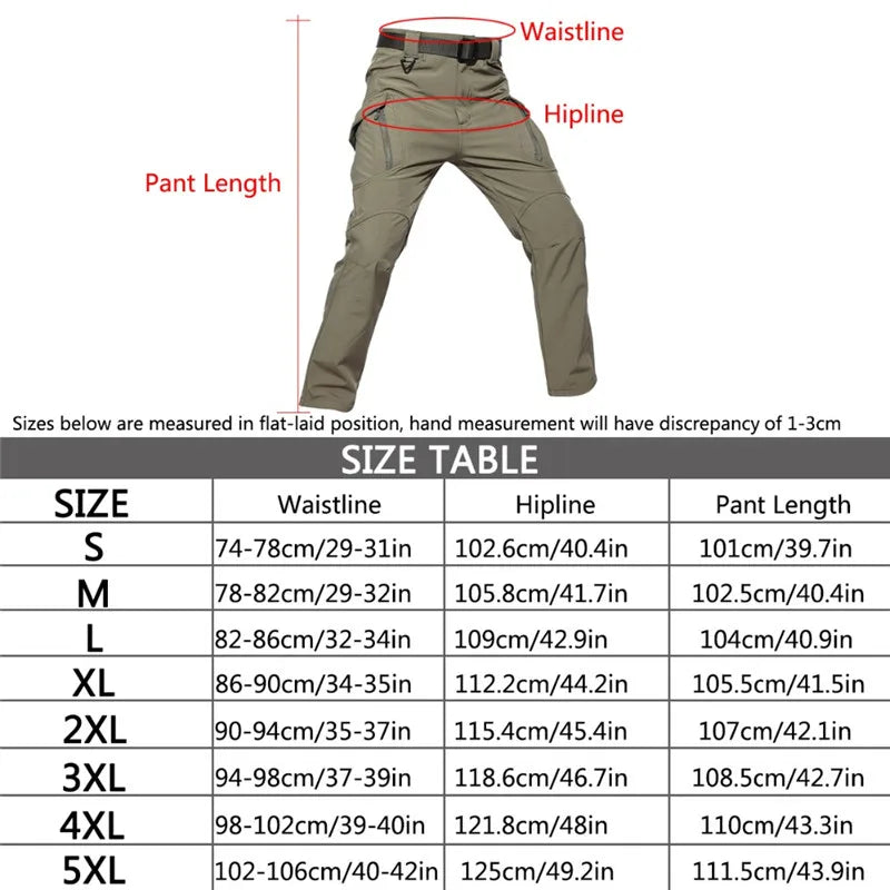 Cargo hunting pants