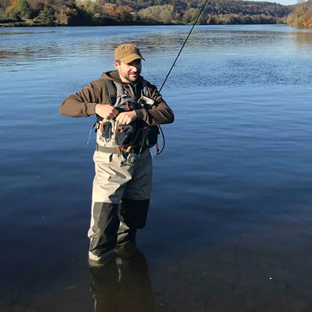 Cuissardes de pêche confortables hommes femmes