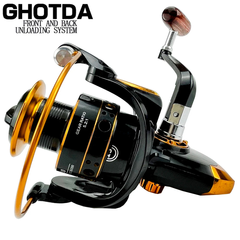 Carp Reel with Powerful Metal Spool